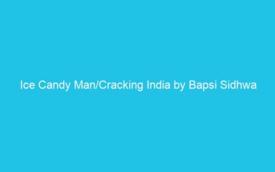 Ice Candy Man/Cracking India by Bapsi Sidhwa