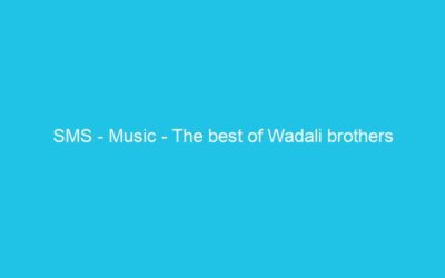 SMS – Music – The best of Wadali brothers